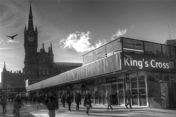 Kings cross station, London Picture Board by Jonathan Pankhurst