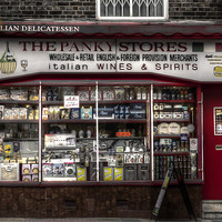 Buy canvas prints of The Panky Stores by Jonathan Pankhurst