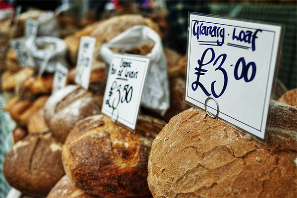 The price of bread Picture Board by Jonathan Pankhurst