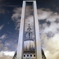 Buy canvas prints of Majestic St Pauls Cathedral by Jonathan Pankhurst
