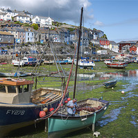 Buy canvas prints of Enchanting Mevagissey Harbour by Jonathan Pankhurst