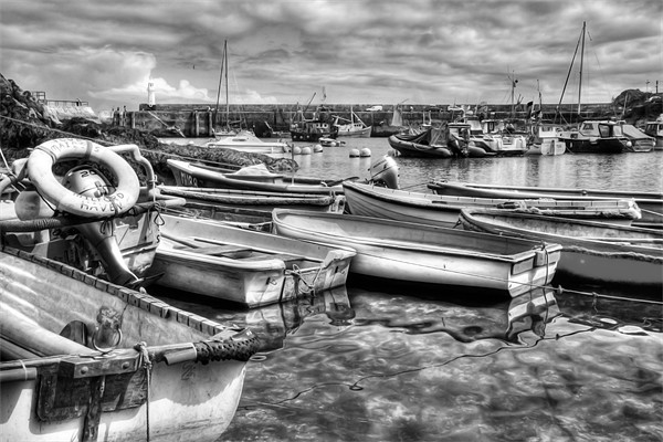 Mevagissey, outer harbour Picture Board by Jonathan Pankhurst