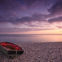 Buy canvas prints of Beached Sunset by Steve Cole