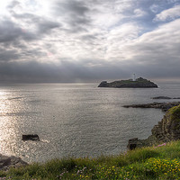 Buy canvas prints of Sunlight at Godrevy Lighthouse by Jonathan OConnell