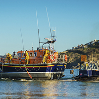 Buy canvas prints of Cornwall RNLI Lifeboat St Ives by Jonathan OConnell