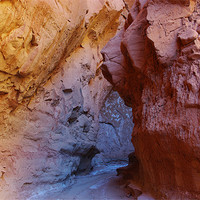 Buy canvas prints of Slot canyon, Utah by Claudio Del Luongo