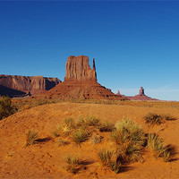Buy canvas prints of Monument Valley impression, Arizona by Claudio Del Luongo