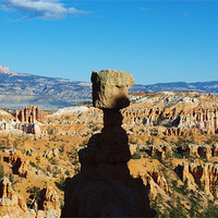 Buy canvas prints of Thors Hammer, Bryce Canyon, Utah by Claudio Del Luongo
