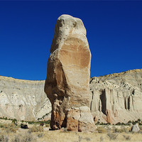 Buy canvas prints of Chimney Rock, Kodachrome Basin State Park, Utah by Claudio Del Luongo