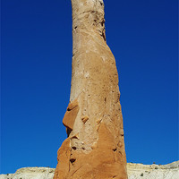 Buy canvas prints of Close-up of a Kodachrome rock tower, Utah by Claudio Del Luongo