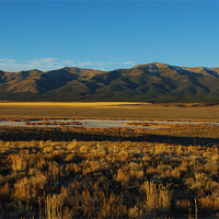Buy canvas prints of High Desert, Nevada by Claudio Del Luongo