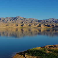Buy canvas prints of Lake Mead, Nevada by Claudio Del Luongo