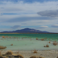Buy canvas prints of Crystal reservoir, Nevada by Claudio Del Luongo