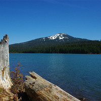 Buy canvas prints of Lake of the Woods, Oregon by Claudio Del Luongo