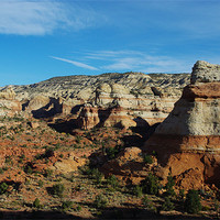 Buy canvas prints of Canyon scenery near Boulder, Utah by Claudio Del Luongo