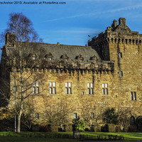 Buy canvas prints of Dean Castle Palace by Chris Archer