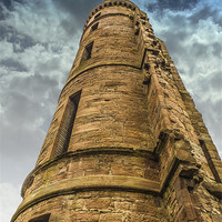 Buy canvas prints of Eglinton Castle Towering by Chris Archer