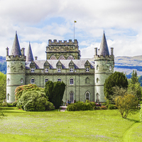 Buy canvas prints of  Inverary Castle by Chris Archer