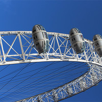Buy canvas prints of The London Eye by Paula Guy