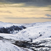 Buy canvas prints of Winter at Axe Edge Moor by Philip Berry