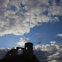 Buy canvas prints of Mow Cop Castle Sunset by Philip Berry