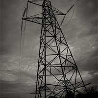 Buy canvas prints of Power lines by craig beattie