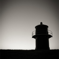 Buy canvas prints of Little Lighthouse B&W by craig beattie