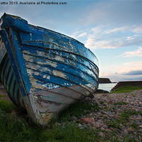 Buy canvas prints of Auchmithie Fishing Boat by craig beattie