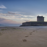 Buy canvas prints of Broughty Castle Sands by craig beattie