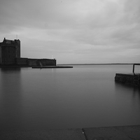 Buy canvas prints of Just a man and a castle by craig beattie