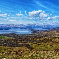 Buy canvas prints of Loch Lomond from Conic Hill by yvonne & paul carroll