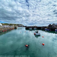 Buy canvas prints of Portpatrick harbour by yvonne & paul carroll