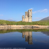 Buy canvas prints of Majestic Ruins of Ardvreck Castle by yvonne & paul carroll