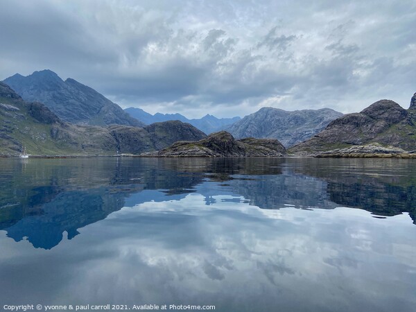 The Cuillin Mountains on the Isle of Skye Picture Board by yvonne & paul carroll