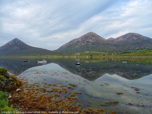 Loch Slapin, Elgol, Isle of Skye Picture Board by yvonne & paul carroll