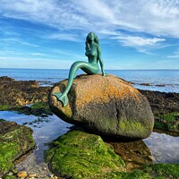 Buy canvas prints of The Mermaid of the North by yvonne & paul carroll