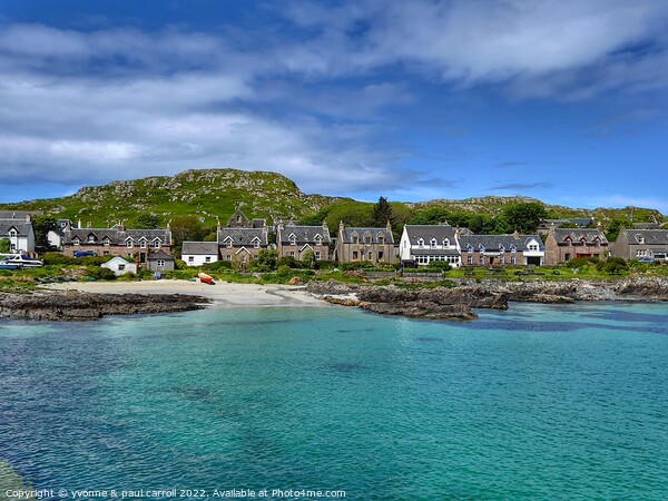 Iona island, Scotland Picture Board by yvonne & paul carroll