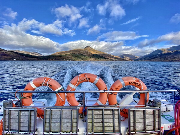 The Majestic Mountains of Knoydart Picture Board by yvonne & paul carroll