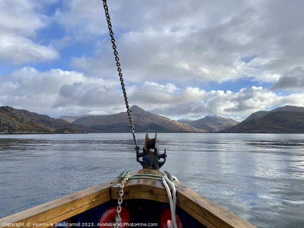 The boat over to Knoydart  Picture Board by yvonne & paul carroll
