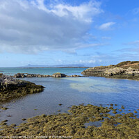 Buy canvas prints of Majestic View of Arisaig and Eigg by yvonne & paul carroll