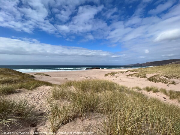 Sandwood Bay, Scotland Picture Board by yvonne & paul carroll