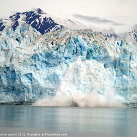Buy canvas prints of Hubbard Glacier, Alaska by yvonne & paul carroll