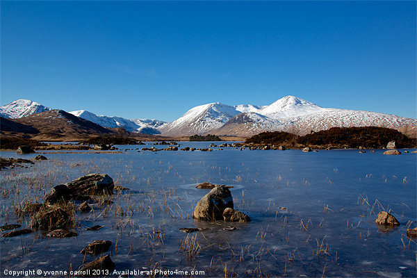 Glencoe mountains, Rannoch moor Picture Board by yvonne & paul carroll