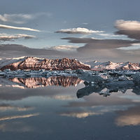 Buy canvas prints of Jokulsarlon Glacier lagoon by yvonne & paul carroll