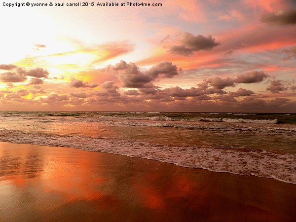  Varadero sunset Picture Board by yvonne & paul carroll