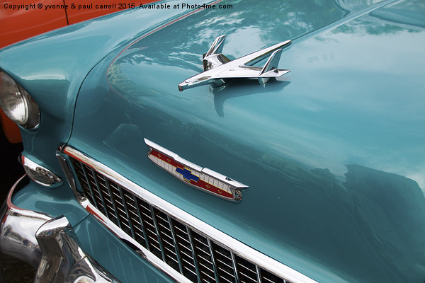  1955 Chevrolet Bel Air Picture Board by yvonne & paul carroll
