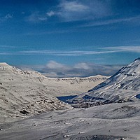 Buy canvas prints of Drive into Seyisfjorur, East Iceland by yvonne & paul carroll