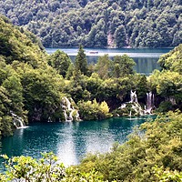 Buy canvas prints of Plitvice Lakes by yvonne & paul carroll