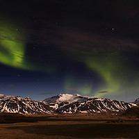Buy canvas prints of Northern lights, Snaefellsness Peninsula, Iceland by yvonne & paul carroll