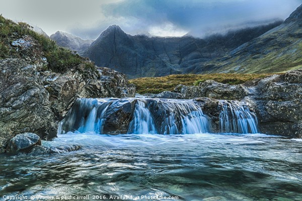Fairy Pools, Isle of Skye Picture Board by yvonne & paul carroll